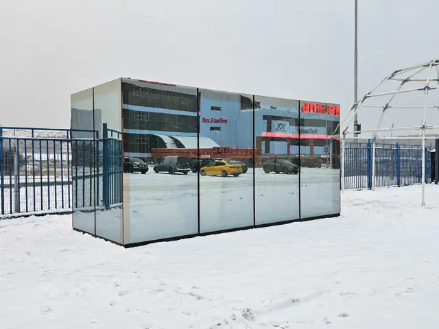 Выставочный образец со структурным остеклением · фото 5